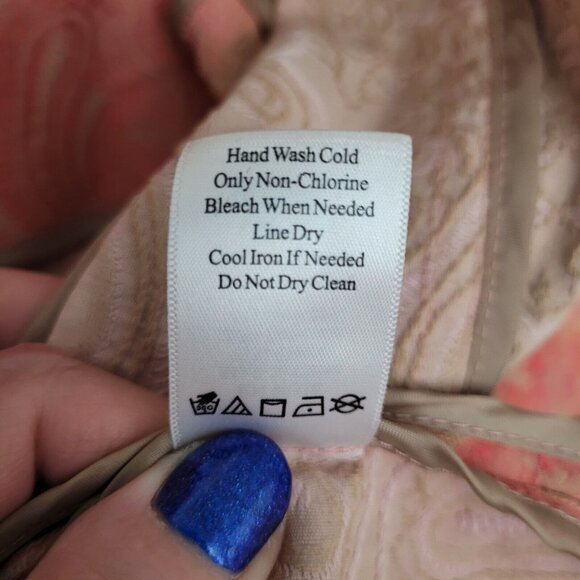 Coldwater Creek Embroidered Paisley Print Jacket Womens Size P6 Career Casual - Picture 13 of 13